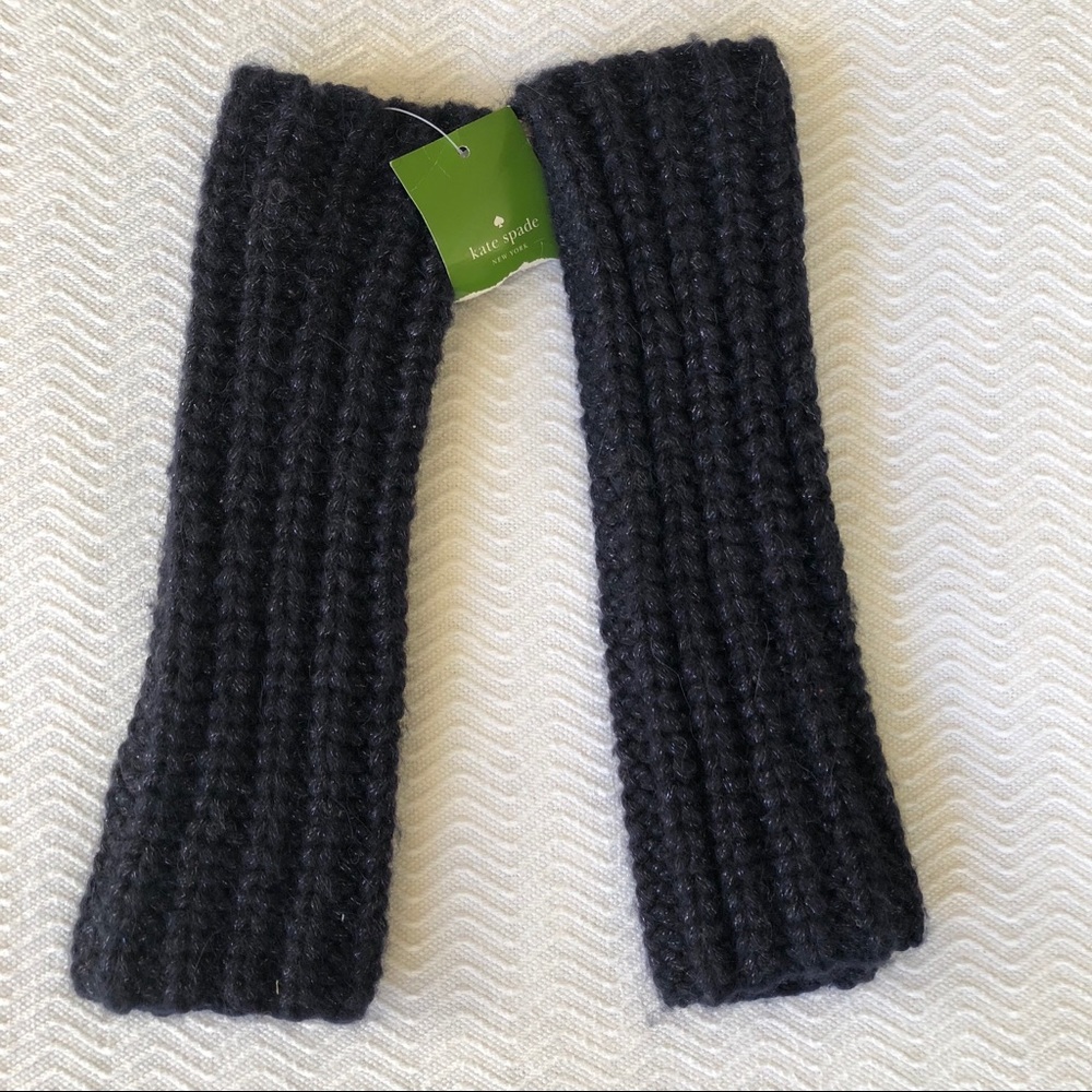 kate spade Navy Fingerless gloves